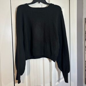 Rue21 Black Crew Neck Sweater